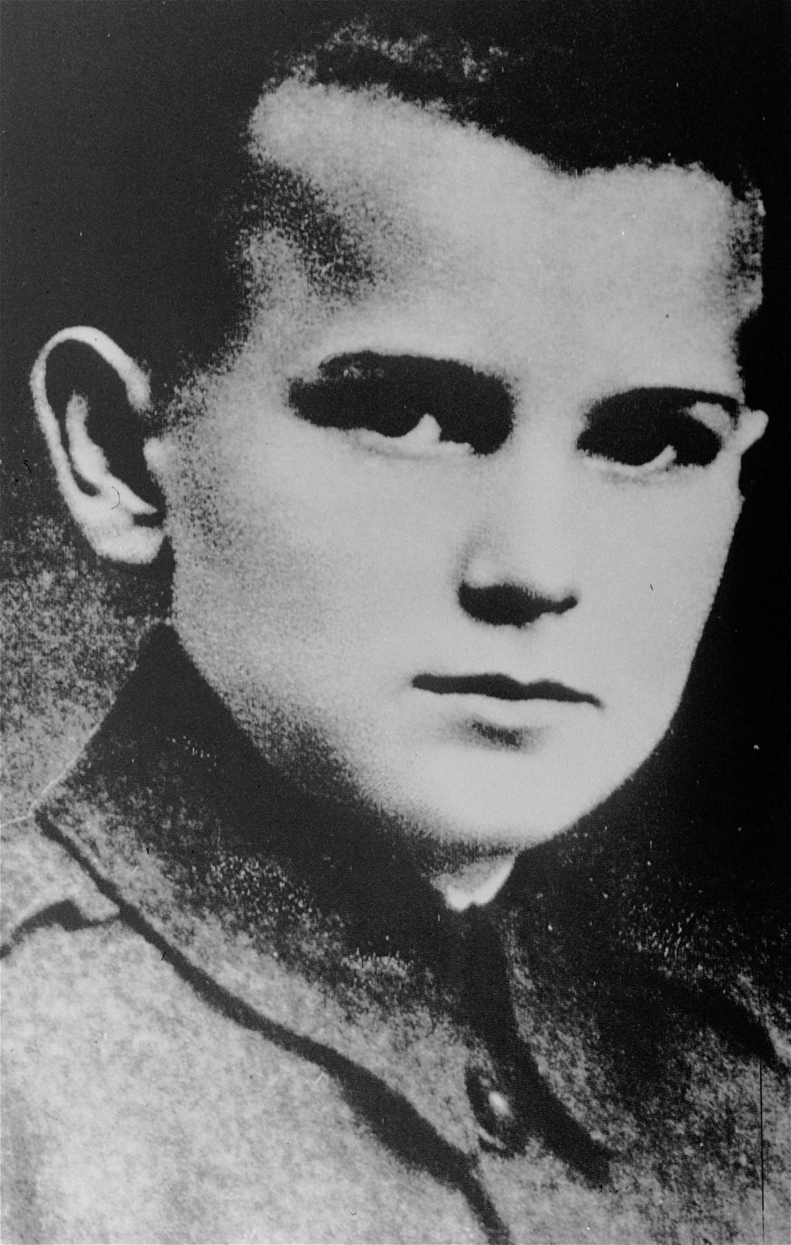 Karol Wojtyla at age 12